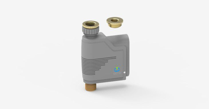 Controlador de medidor de flujo de agua Tuya App, interruptor de temporizador de manguera de riego de jardín inteligente por goteo para temporizador de aspersor de riego