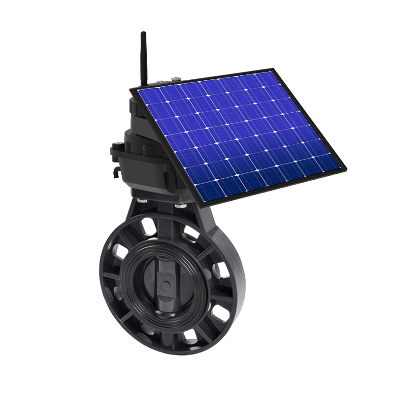 Sistema de control de riego con válvula GPRS en agricultura