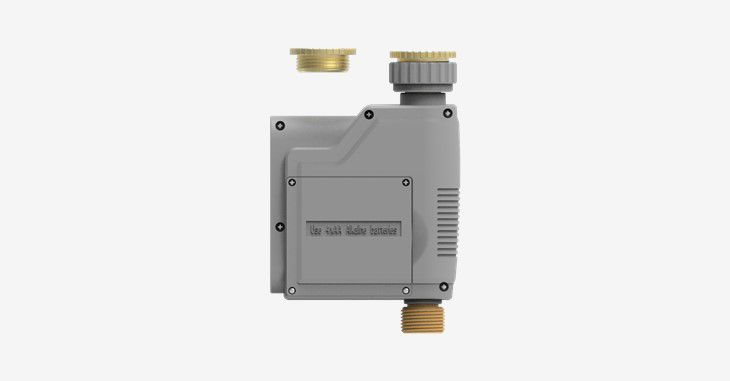 Controlador de medidor de flujo de agua Tuya App, interruptor de temporizador de manguera de riego de jardín inteligente por goteo para temporizador de aspersor de riego